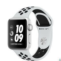 Apple Watch Nike+ Series 3 (GPS) 38mm Silver Aluminum w. Pure Platinum/BlackSport B. (MQKX2)