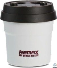 Автомобільне зарядний пристрій Remax Coffee Cup Car Charger CR - 2XP 2USB White