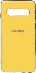 Чохол-накладка TOTO Electroplate TPU Case Samsung Galaxy S10+ Yellow