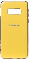 Чохол-накладка TOTO Electroplate TPU Case Samsung Galaxy S10e Yellow