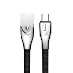 Кабель Baseus Zinc Fabric Cloth Weaving Cable USB For Type - C 2A 1M Black