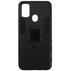 Удароміцний чохол Protective With Ring для Samsung M30s (M307) Black