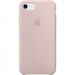 Чохол Silicone case for iPhone 7/8 pink sand