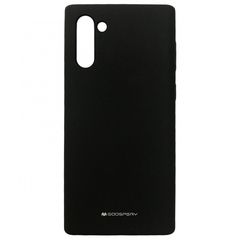 Накладка Mercury SILICONE CASE for Samsung Note 10 black