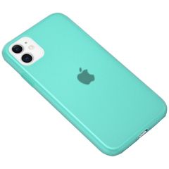 Чохол силіконовий Epik матовий напівпрозорий для Apple iPhone 11 Блакитний / Marine Green