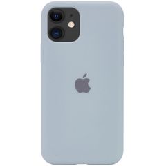 Чохол Epik Silicone case (із закритим низом) для Apple iPhone 11 Сірий / Stone