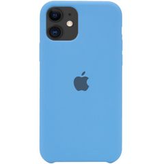 Чохол Epik Silicone case для Apple iPhone 11 Блакитний / Cornflower