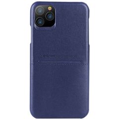 Шкіряна накладка G - Case Cardcool Series для Apple iPhone 11 Pro Синій