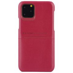 Накладка Шкіряна G - Case Cardcool Series для Apple iPhone 11 Pro Max Червоний