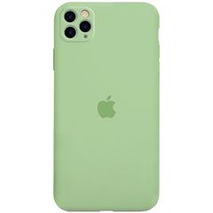 Чохол Epik Silicone Full Protective для Apple iPhone 11 Pro Max Темно-зелений / Army green