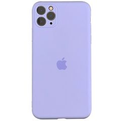 Чохол Epik Slim Silicone full protective для Apple iPhone 11 Pro Max Світло-бузковий / Dasheen