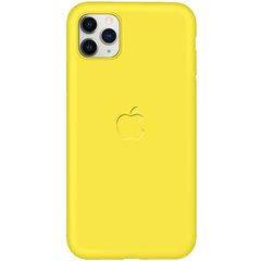 Чохол-накладка Epik Soft - touch logo series для Apple iPhone 11 Pro Max Жовтий / Yellow