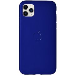 Чохол-накладка Epik Soft - touch logo series для Apple iPhone 11 Pro Max Синій /  Cobalt