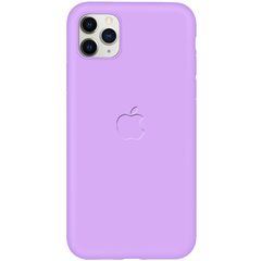 Чохол-накладка Epik Soft - touch logo series для Apple iPhone 11 Pro Max Бузковий / Dasheen