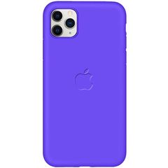 Чохол-накладка Epik Soft - touch logo series для Apple iPhone 11 Pro Max Фіолетовий / Violet