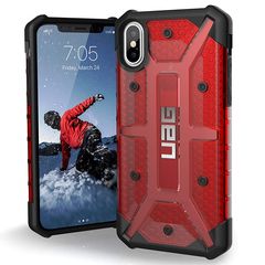 Удароміцний чохол UAG Plasma для Apple iPhone XS Max Червоний