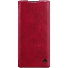 Шкіряний чохол (книжка) G - Case Vintage Business Series для Samsung Galaxy Note 10 Червоний