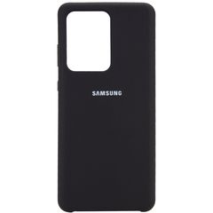 Чохол Epik Silicone Cover (AA) для Samsung Galaxy S20 Ultra Чорний / Black
