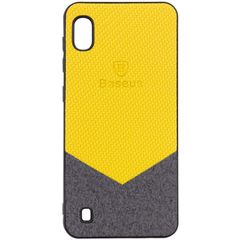 Чохол Baseus Сolor textile для Samsung Galaxy A10 (A105F) Жовтий