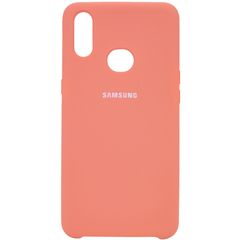 Чохол Silicone Cover (AA) для Samsung Galaxy A10s Персиковий / Peach