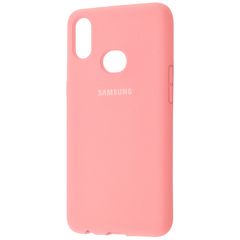 Чохол Epik Silicone Cover Full Protective (AA) для Samsung Galaxy A10s Персиковий / Peach