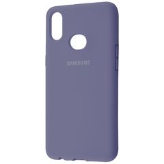 Чохол Epik Silicone Cover Full Protective (AA) для Samsung Galaxy A10s Сірий / Lavender Gray