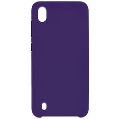 Чохол Epik Silicone Cover without Logo (AA) для Samsung Galaxy A10 (A105F) Пурпурний / Purple