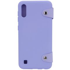 Чохол книжка Epik Soft Cover для Samsung Galaxy A10 (A105F) Пурпурний /Purple