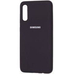 Чохол Silicone Cover Full Protective (AA) для Samsung Galaxy A50 (A505F) / A50s / A30s Чорний / Black