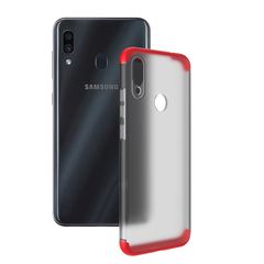 Матова накладка LikGus 360 градусів для Samsung Galaxy A20 / A30 Червоний