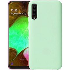 Чохол Epik Silicone Cover with Magnetic для Samsung Galaxy A50 (A505F) / A50s / A30s Салатовий