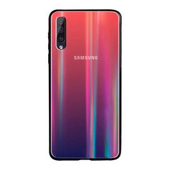 Чохол Epik Gradient Aurora з логотипом для Samsung Galaxy A70 (A705F) Червоний