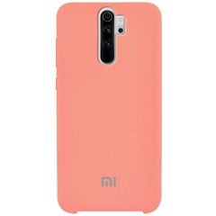 Чохол Epik Silicone Cover (AA) для Xiaomi Redmi Note 8Pro  Персиковий / Peach