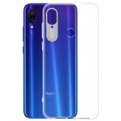 Чохол Epik clear flash для Xiaomi Redmi Note 7 / Note 7 Pro / Note 7s Безбарвний / Срібний