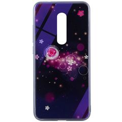 Чохол Epik Fantasy з глянсовими торцями для Xiaomi Redmi K20 / K20 Pro / Mi9T / Mi9T Pro Бульбашки і квіти/Фіолетовий