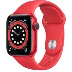 Смарт-годинник Apple Watch Series 6 GPS 40mm (PRODUCT) RED Aluminum Case w. (PRODUCT)RED Sport B. (M00A3)