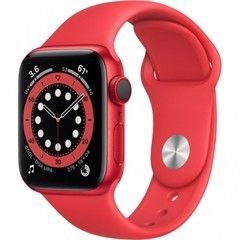 Apple Watch Series 6 GPS + Cellular 40mm (PRODUCT) RED Aluminum Case w. (PRODUCT)RED Sport B. (M02T3) / M06R3