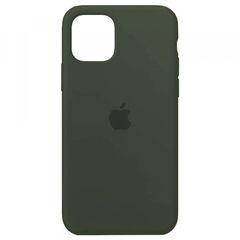 Silicone Case Full for iPhone 12 Pro Max (23) dark olive