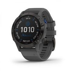 Garmin Fenix ​​6 Pro Solar Edition Black with Slate Gray Band (010-02410-11)