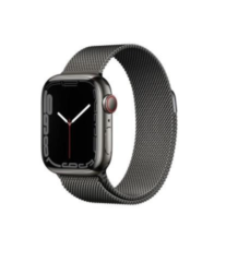  Смарт-годинник Apple Watch Series 7 GPS + Cellular 45mm Graphite S. Steel Case w. Graphite Milanese Loop (MKJJ3)