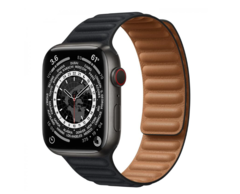 Смарт-годинник Apple Watch Edition Series 7 LTE 45mm S. Black Titanium Case w. Midnight L. Link S/M (ML8V3+ML813)