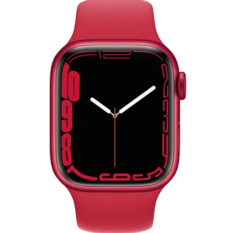 Смарт-годинник Apple Watch Series 7 GPS 41mm Product Red Aluminum Case With Product Red Braided Solo Loop (MKNJ3)