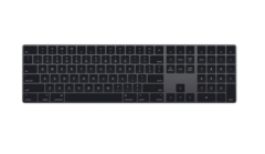 Клавіатура Apple Magic Keyboard with Numeric Keypad Space Gray (MRMH2)