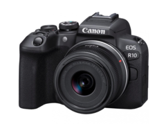 Бездзеркальний фотоапарат Canon EOS R10 kit (RF-S 18-45mm) IS STM + Mount Adapter EF-EOS R (5331C033)