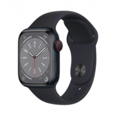 Смарт-годинник Apple Watch Series 8 GPS 41mm Midnight Aluminum Case w. Midnight Sport Band - Size M/L (MNU83)