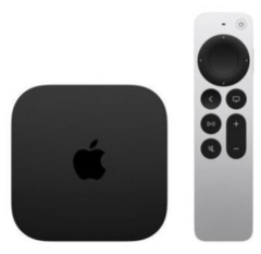 Медіаплеєр стаціонарний Apple TV 4K 2022 Wi-Fi 64 GB (MN873)