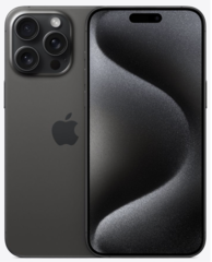 Смартфон Apple iPhone 15 Pro Max 1TB Dual SIM Black Titanium (MU2X3)