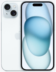 Смартфон Apple iPhone 15 128GB Dual SIM Blue (MTLG3)