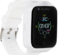 Дитячій смарт-годинник AmiGo GO006 GPS 4G WIFI VIDEOCALL White UA