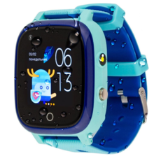 Дитячій смарт-годинник AmiGo GO005 4G WIFI Thermometer Blue UA